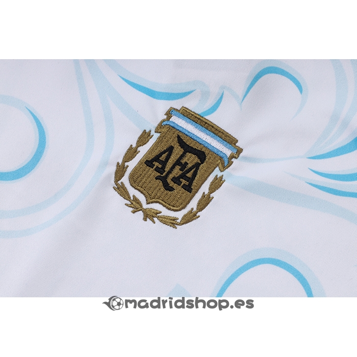 Chandal del Argentina Manga Corta 26-27 Blanco - Pantalon Corto